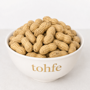 بادام زمینی با پوست غلاف دار (مخصوص طوطی)