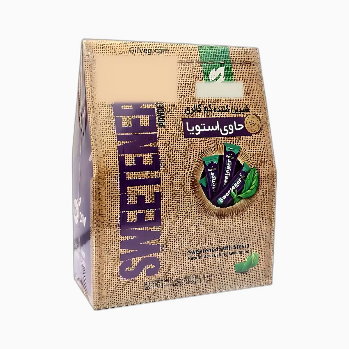 ساشه شکر استویا 60 عددی