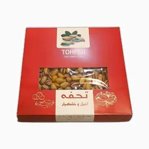 پسته اکبری جعبه مخصوص تحفه